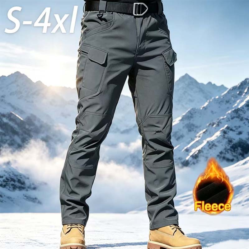 Men's Winter Fleece Cargo Pant - Winter Clothing Hiking 评论和价格