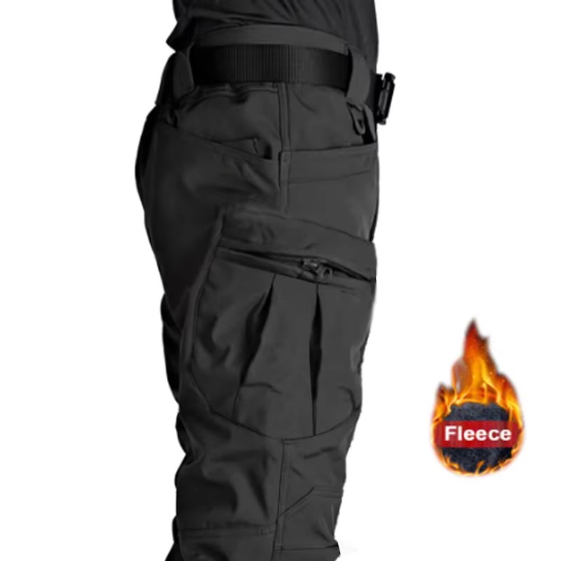 Men's Winter Fleece Cargo Pant - Winter Clothing Hiking 评论和价格